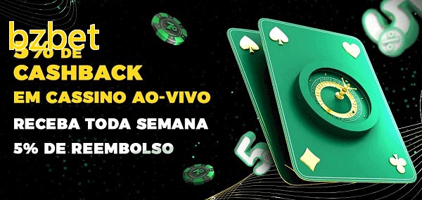 Promoções do cassino ao Vivo bzbet